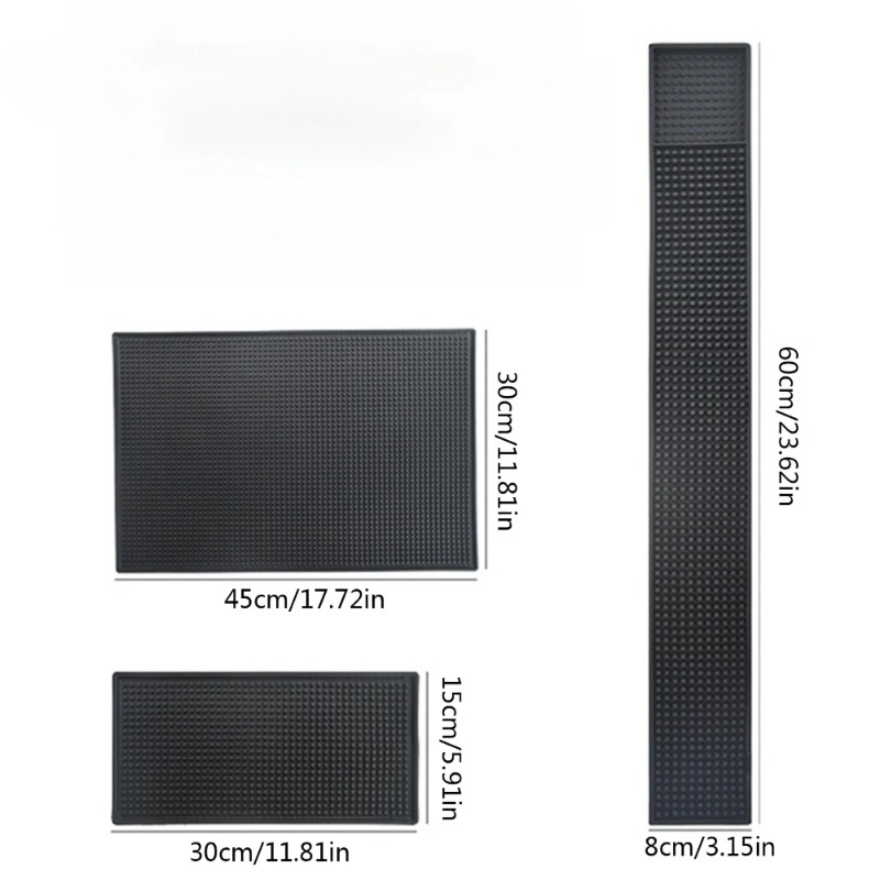 Bar Mat Rubber - Tapis de bar en caoutchouc, tapis