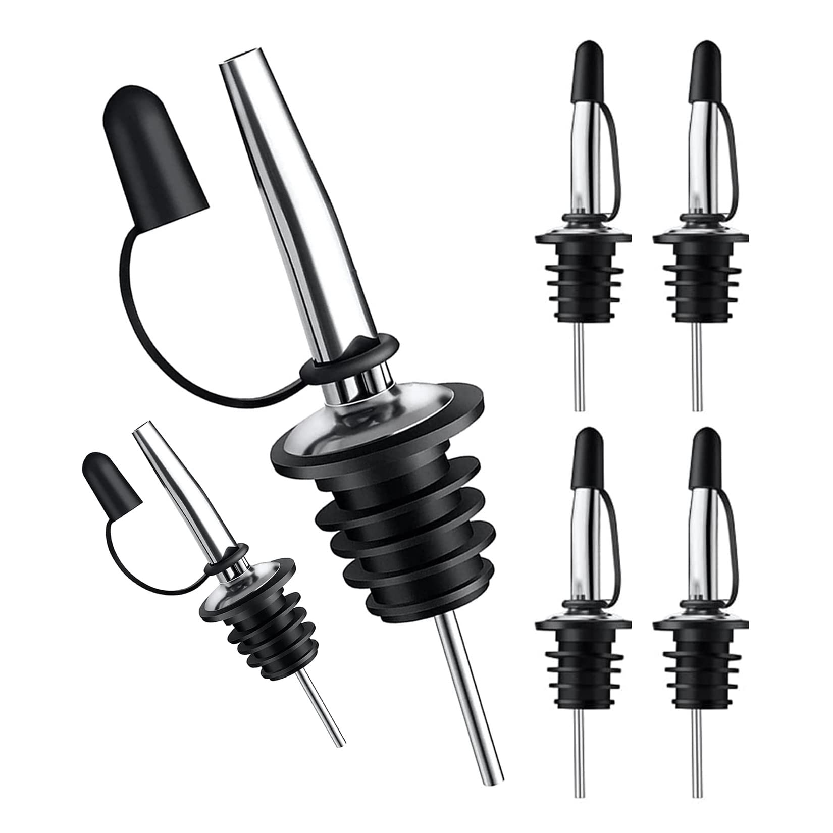 Speed Pourer Cap - Bec verseur français avec bouchons anti-poussière,
