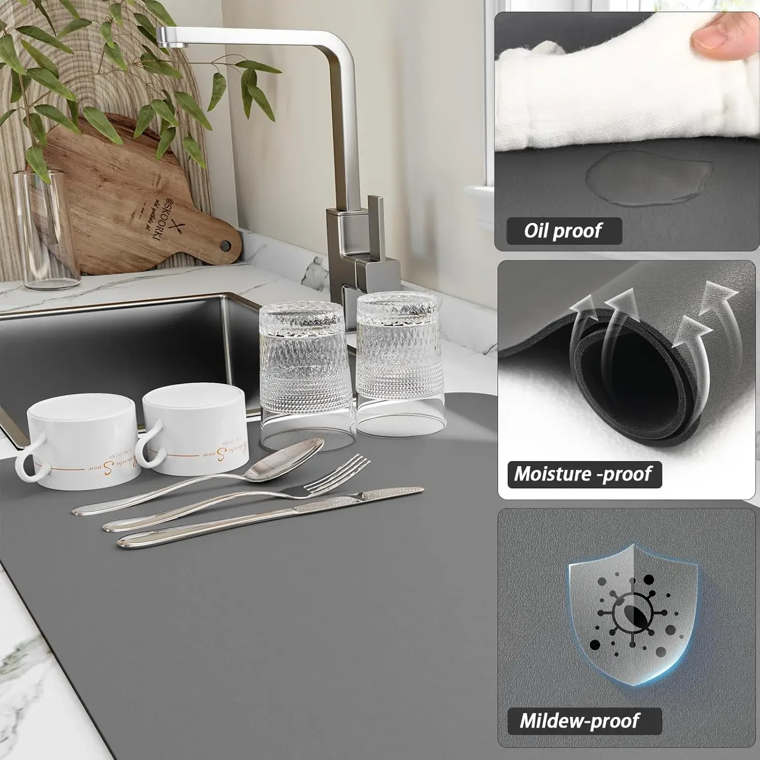 Accessoires de cuisine : Tapis - Bar Mat Rubber avis et prix