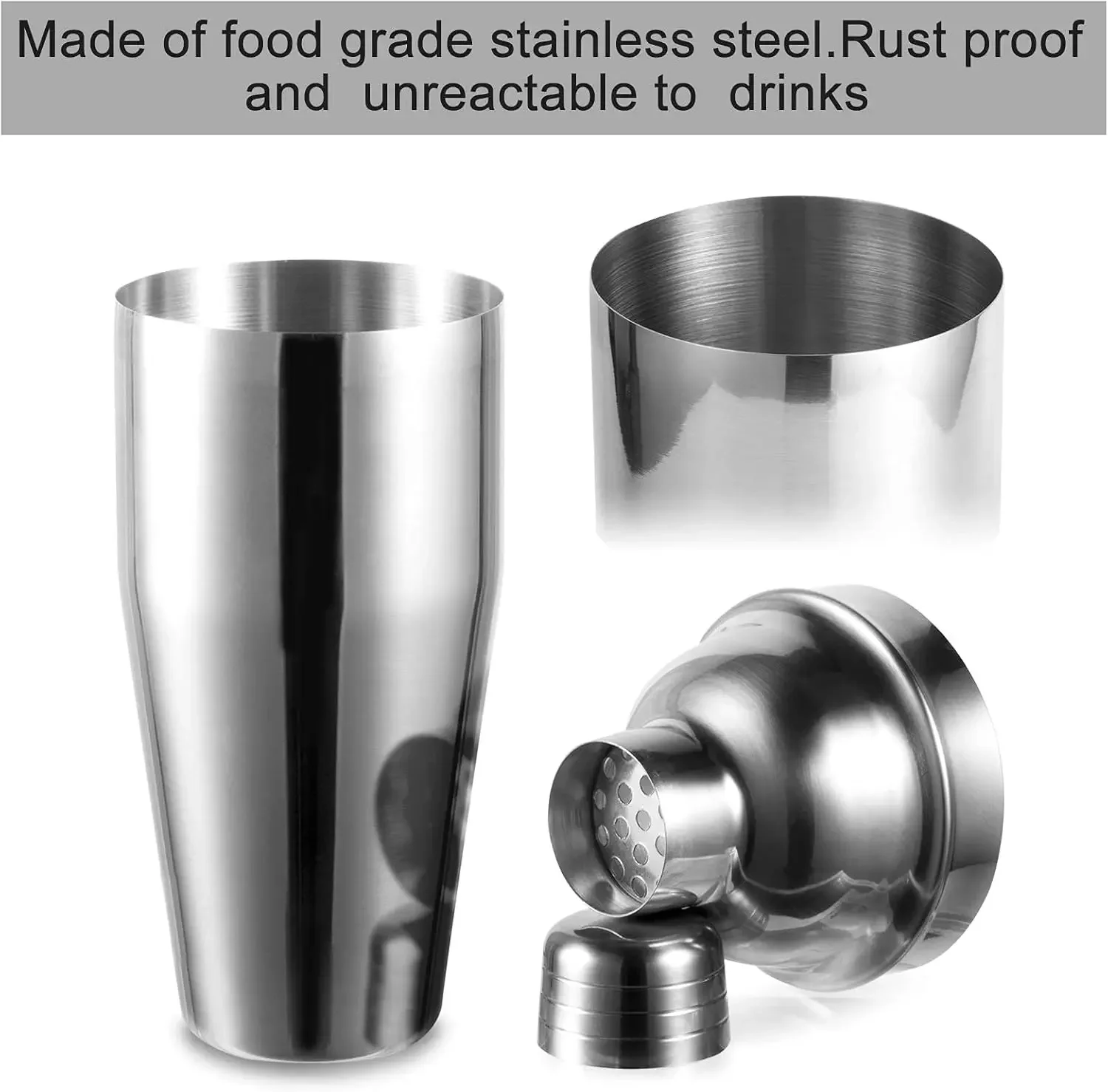 Shaker à Cocktail en acier ino - Boston Shaker Set avis et prix