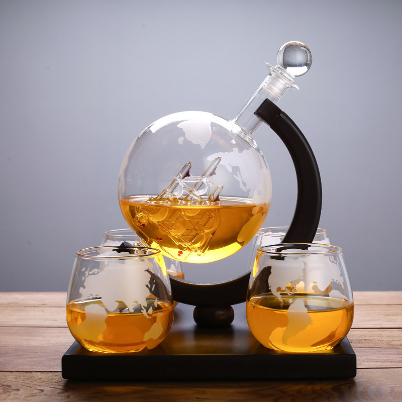 Carafe globe distributeur de w - Decanter Globe Set avis et prix