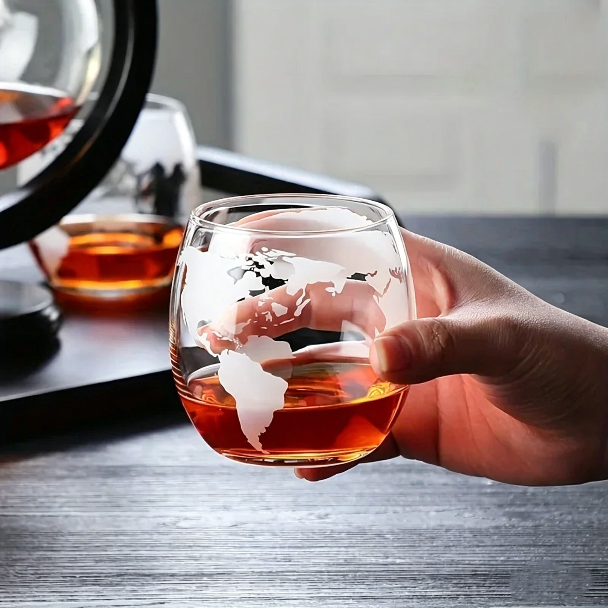 Ensemble de carafe à whisky Gl - Decanter Globe Set avis et prix