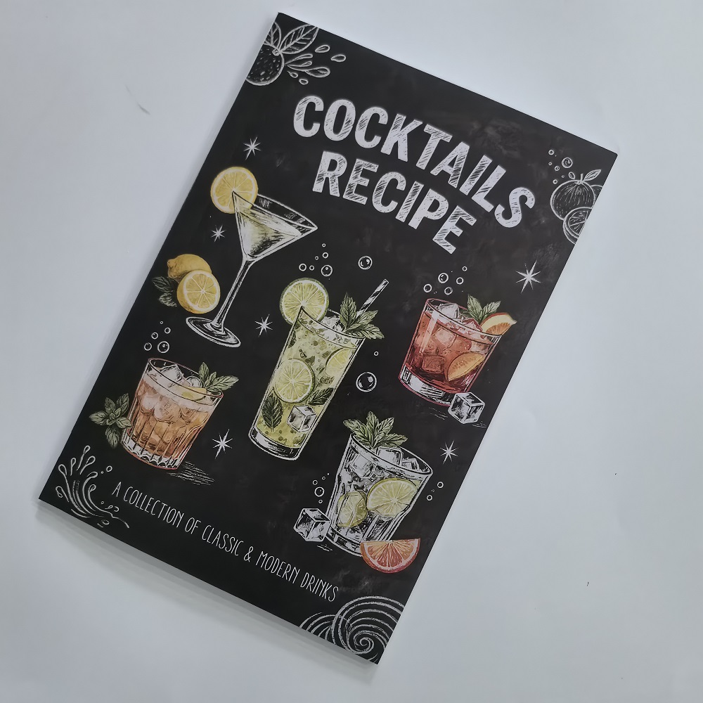 Livre de recettes de cocktails - Cocktail Recipe Book avis et prix
