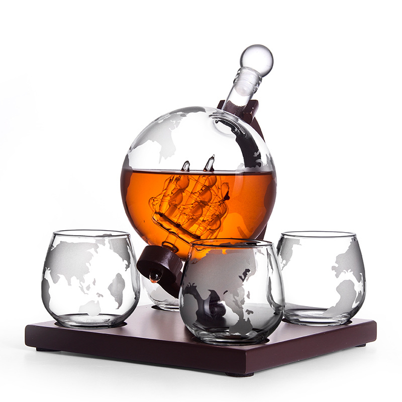Carafe à décanter Globe en ver - Decanter Globe Set avis et prix