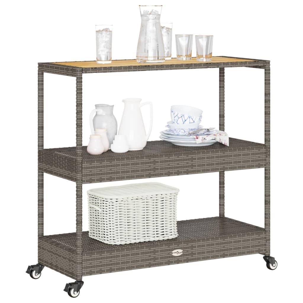 Chariot de bar extérieur à 3 n - Home Bar Shelves avis et prix