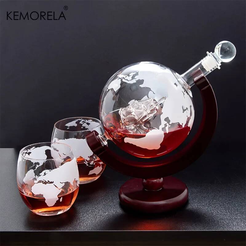 Ensemble de carafe à whisky Gl - Decanter Globe Set avis et prix