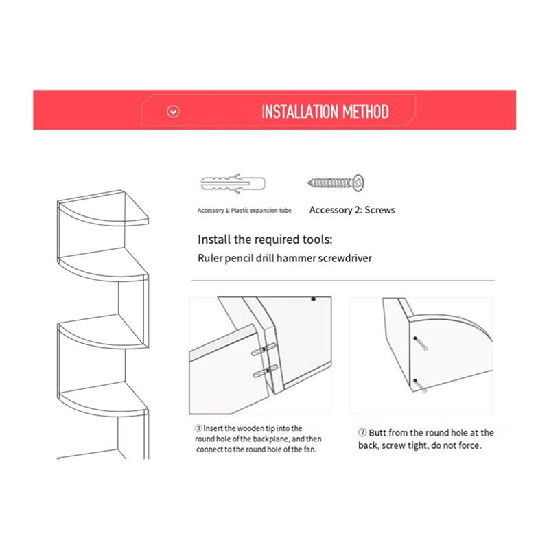 ABUL - Étagère d'angle murale  - Home Bar Shelves avis et prix