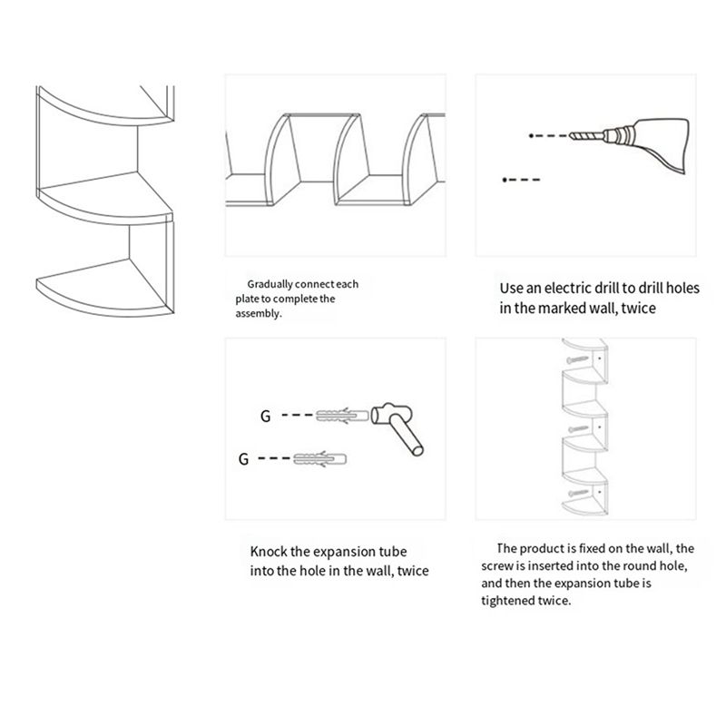 ABUL - Étagère d'angle murale  - Home Bar Shelves avis et prix