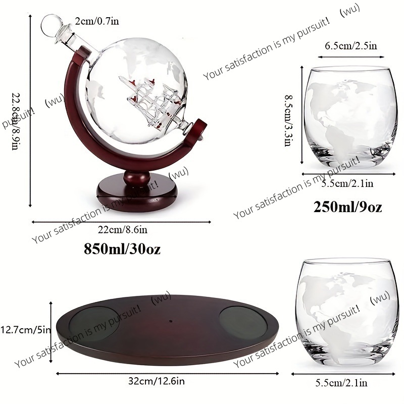 Ensemble de carafe à whisky en - Decanter Globe Set avis et prix