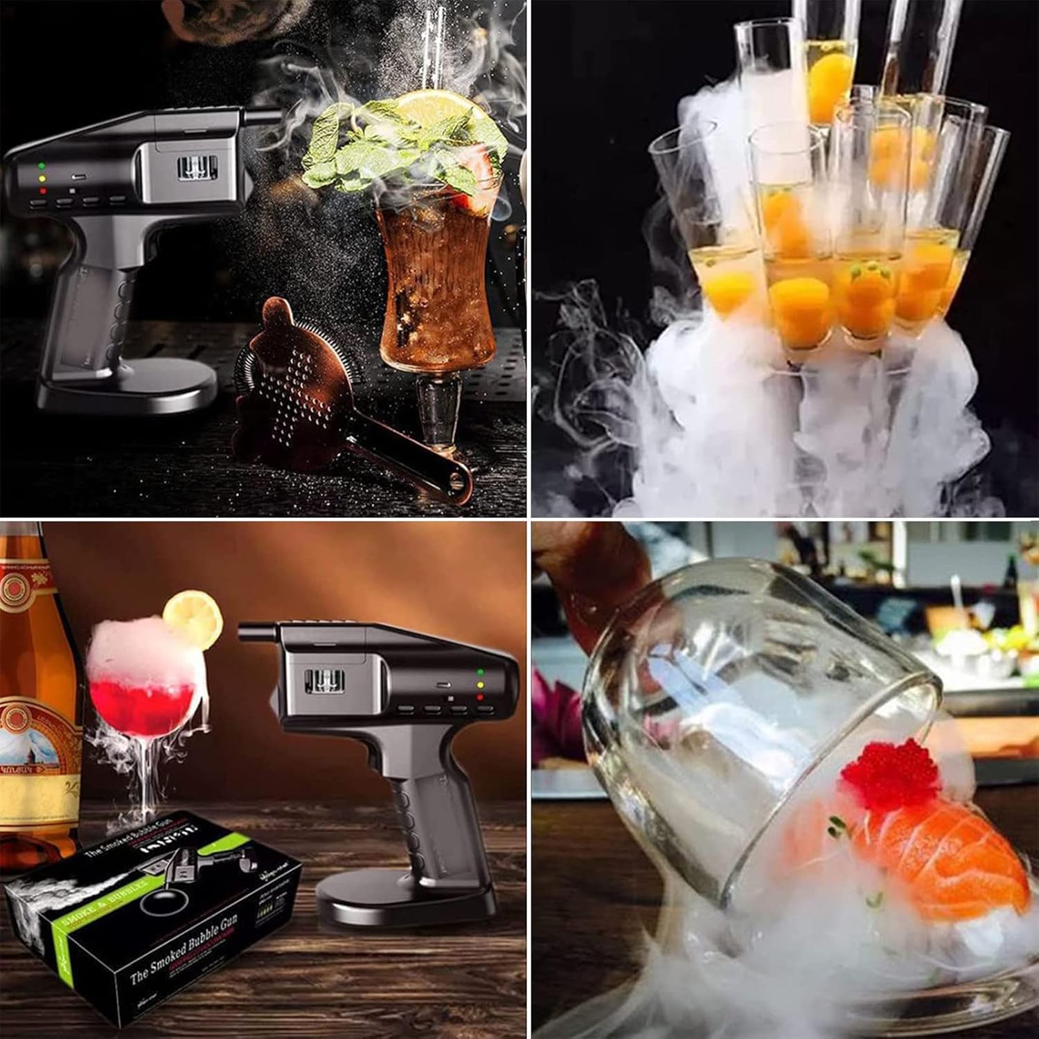 Pistolet à bulles de fumée de  - Smoking Gun Kit avis et prix