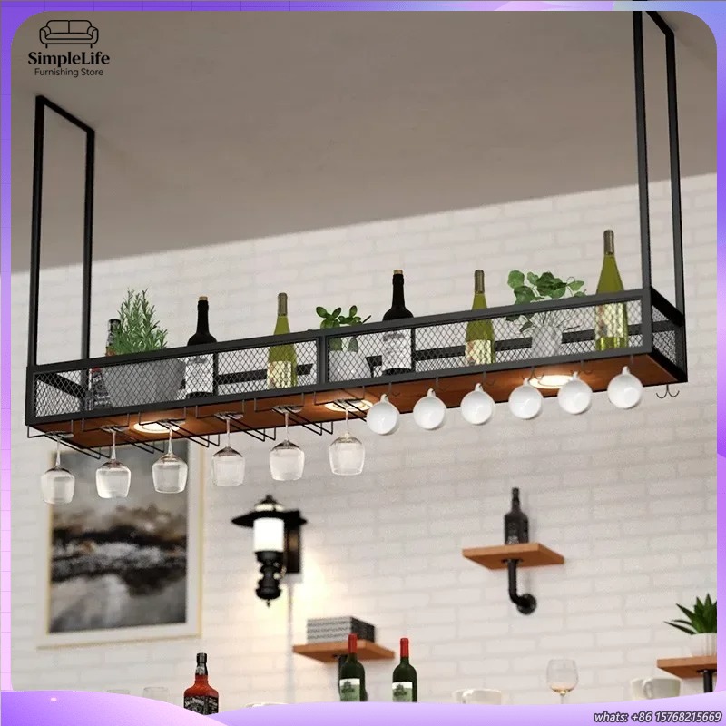 Meuble Bar à Vin Ouvert avec É - Home Bar Shelves avis et prix