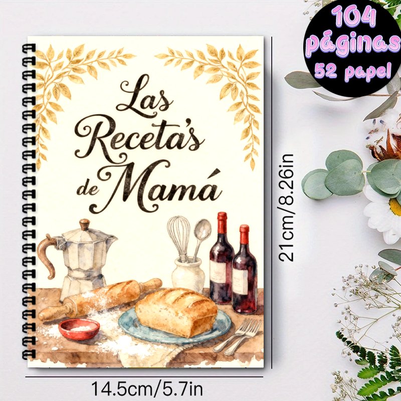 Carnet de recettes en espagnol - Cocktail Recipe Book avis et prix